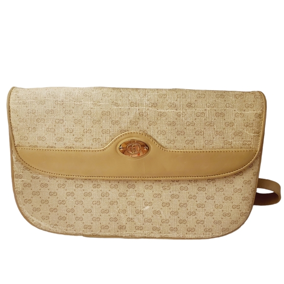AUTHENTIC GUCCI VINTAGE CROSSBODY BAG - Picture 2 of 16